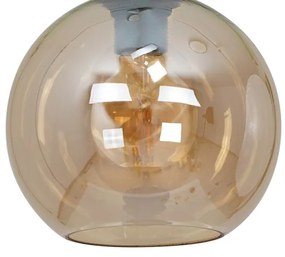 Plafonieră SOFIA 1xE27/60W/230V maro