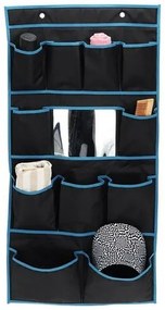 Organizator suspendat cu compartimente Redcliffs 45 x 90 cm, negru