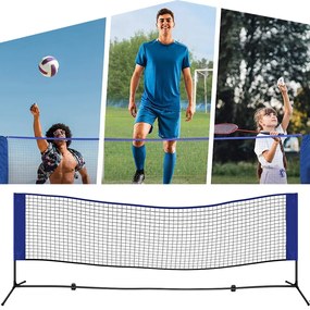 Plasă sport reglabilă pe înălțime, pentru mai multe sporturi