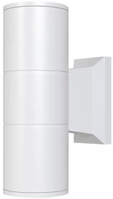 Aplica de perete pentru iluminat exterior IP54 Bowery alb