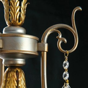 Candelabru cu 3 brate design deosebit Miramare LU 2406/3 OR