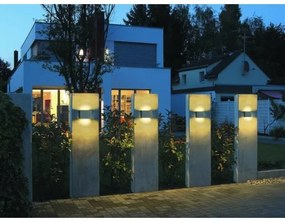 Aplică LED de exterior FLAT 2xLED/5W/230V IP65 LED2