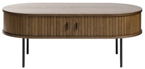 Măsuță de cafea în culoare naturală cu aspect de lemn de stejar 60x120 cm Nola – Unique Furniture
