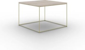 Măsuță de cafea RONI, ADRK Furniture (Culoare: Auriu / Artisan)