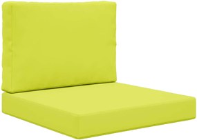 vidaXL Perna pentru canapea de exterior 2 pcs Verde Poliester