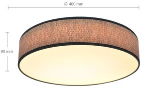 Plafonieră LED dimabilă Brilagi ADELA LED/48W/230V 3000-6500K + telecomandă