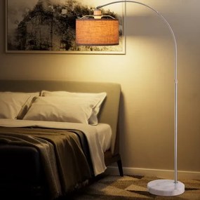 Deuba Lampă cu arc de design - reglabilă 150-175cm