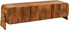 Comoda TV din lemn de mango maro BRASIL 160cm