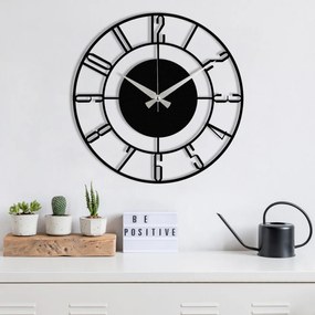 Ceas Decorativ de Perete Enzoclock - S011, Metal
