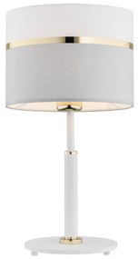 Veioza / Lampa de masa moderna design elegant KASER alb/alama