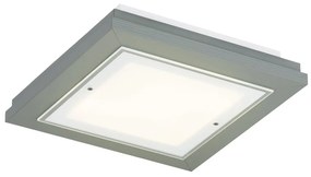 Plafoniera din lemn si sticla TABOR 52x52cm, night sage