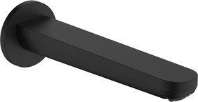 Pipa cada Hansgrohe Rebris S negru mat