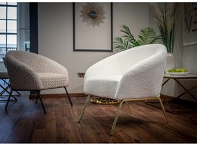 Fotoliu tapitat Cherry – H84 cm
