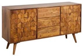 Comoda din lemn Mystic Living 145cm, Sheesham