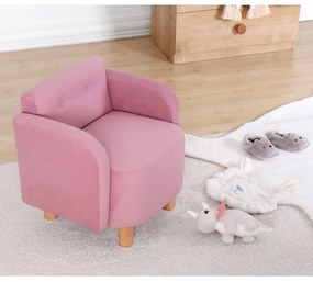 Fotoliu pentru copii DORY roz