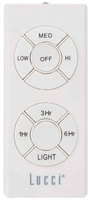Ventilator de tavan BAYSIDE 531018 MEGARA 2xE14/15W/230V negru + telecomandă
