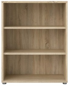 Bibliotecă modulară cu aspect de lemn de stejar 89x113 cm Prima – Tvilum