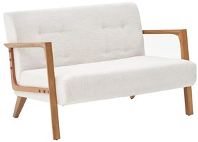 Canapea TUMI, 2 locuri, crem