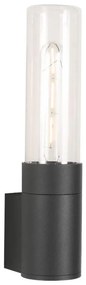Lampă de perete de exterior Zuma Line SJ17611 WALLY 1xE27/60W/230V IP54 negru