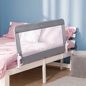 HOMCOM Balustrada de pat pentru bebelusi , Balustrada de siguranta universala din plasa pentru copii | AOSOM RO