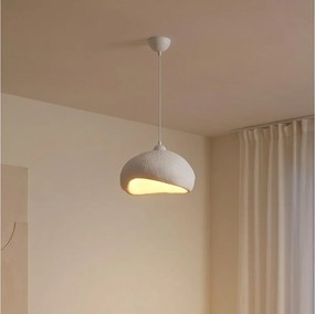 Brilagi - Lampă suspendată WABI SABI pe cablu, 1xE27/40W/230V, Ø 32 cm, albă