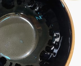 Bol AGORA (Negru Lucios Cupru Auriu) 400 ml