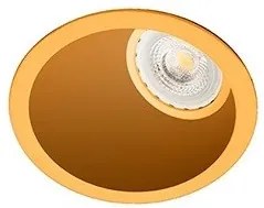 Spot incastrabil modern Wall washer auriu 02100603