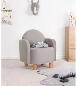 Fotoliu pentru copii DORY, gri