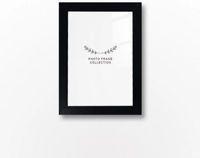 Rama foto 628DTR1112, negru, plastic, 15x21 cm