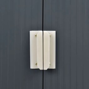 Juskys Casuta de gradina XXL 277×319×192 cm - antracit