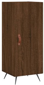vidaXL Servantă, stejar maro, 34,5x34x90 cm, lemn compozit