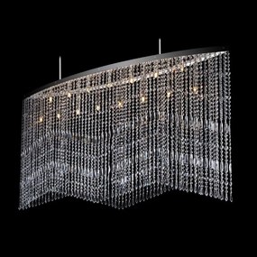 Lustra moderna cristal Bohemia, L-150cm L17 010/15/3, 3-SK