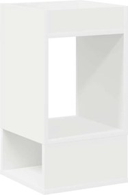 vidaXL Masă laterală Alb 30 x 30 x 56 cm Lemn compozit