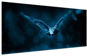 Tablou cu bufnița zburând (120x50 cm), în 40 de alte dimensiuni noi
