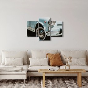 Tablou - mașina retro Fiat (90x60 cm)