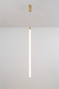 Pendul modern auriu liniar cu led Maytoni Ray 3000k M