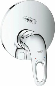 Baterie cada - dus incastrata Grohe Eurostyle 2 iesiri crom
