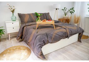 Stanex Lenjerie de pat din bumbac Gold Ribbon, 140 x 220 cm, 70 x 90 cm