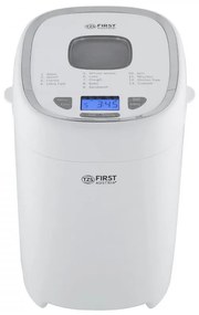 Masina de paine First Austria FA-5150-3, 550W, 13 programe, 2 dimensiuni, 3 trepte de coacere, Alb