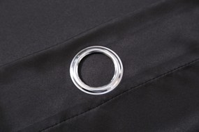 2x draperie neagra OXFORD 140x250 cm