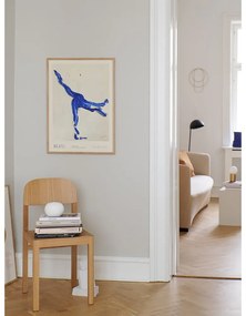 Poster 50x70 cm Bleu – Lucrecia Rey Caro – The Poster Club