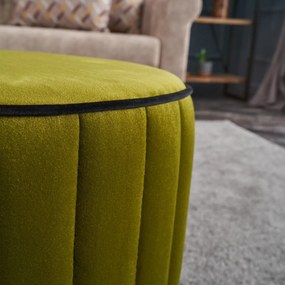 Taburet Rose Pouf Verde
