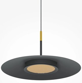 Lustra/Pendul LED design modern El 35cm negru/auriu