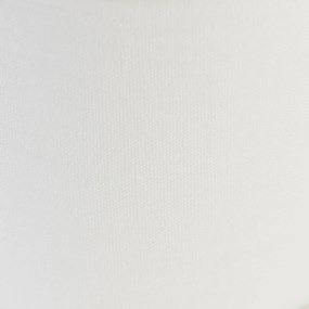 Abajur din bumbac alb | 18/18/14