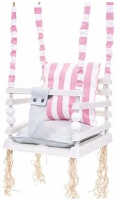 Leagăn pentru copii Pink/White