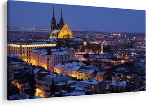 Tablou - Catedrala Sf. Peter și Paul, Brno, Republica Cehă (90x60 cm)