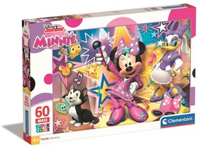 Disney Minnie Star Puzzle maxi de 60 de piese Clementoni