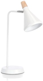 Lampa de masa Brill, 46 cm, alb