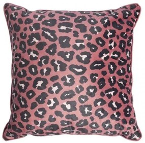 Perna decorativa, Mistral, Velvet Jaguar Small Blush, 45 x 45 cm, poliester, multicolor