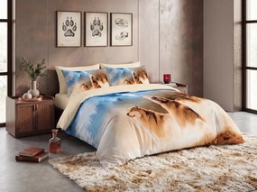 Lenjerie de pat din microfibra 3D WOLFARA, colorata Dimensiune lenjerie de pat: 70 x 90 cm | 140 x 200 cm